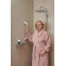 SECUCARE WANDBEUGEL 500, WIT MAT, GREEP BLANK GEANODISEERD