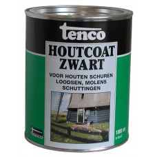 TENCO HOUTCOAT TEERVRIJ ZWART 1