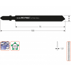 DECOUPEERZAAGBLAD DC850 / T130RIFF (VPE 3)