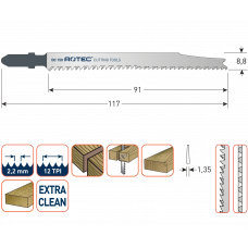 DECOUPEERZAAGBLAD DC150 / T308B (VPE 5)