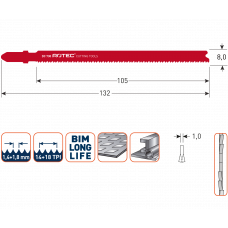 DECOUPEERZAAGBLAD DC730 (VPE 5)