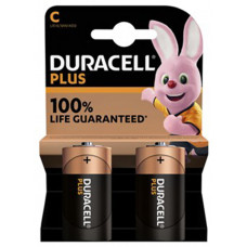 DURACELL ALKALINE PLUS C 2ST.