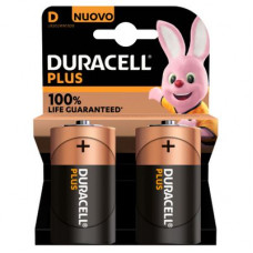 DURACELL ALKALINE PLUS D 2ST.