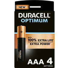 DURACELL ALKALINE OPTIMUM AAA 4ST.