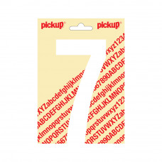 PLAKCIJFER NOBEL 150MM WIT 7