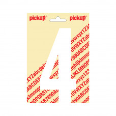 PLAKCIJFER NOBEL 150MM WIT 4