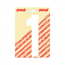 PLAKCIJFER NOBEL 150MM WIT 1