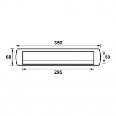 BRIEFPLAAT-CURVE/ALUM/F1/EAN