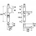VH BESLAG CURVE SMAL/D-DUWER/OMKEERBAAR/