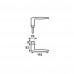 DEURKRUK CURVE/F1 GESLEPEN/BLISTER