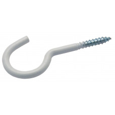 WIT SCHROEFHAAK 3,2X20/40 WIT SCHROEFHAAK 3,2X20/40