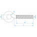 SCHROEFOGEN M8X40X10